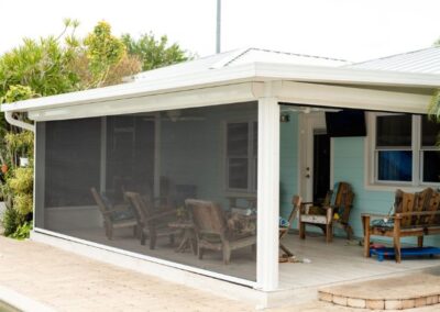BSS Exteriors Motorized Screens